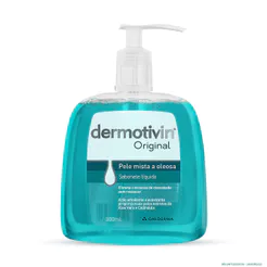Dermotivin Original Sabonete Líquido para Pele Mista ou Oleosa 300ml