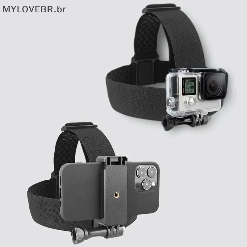 Suporte Para Telefone Com Faixa Cabeça Primeira Pessoa MYLOVEBR Vídeo Ao Vivo E Câmera De Ação