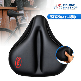 Capa De Assento Anatômica De Gel Longo Para Bicicletas MTB Giratórias Ergonômicas