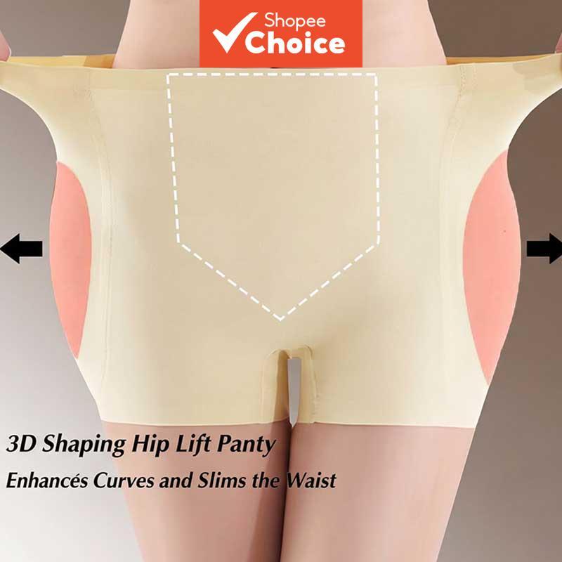 Shorts Modeladores Para Levantamento De Bunda Tamanho M Apenas – Almofadas De Quadril Removíveis E Transparentes Sem Cos