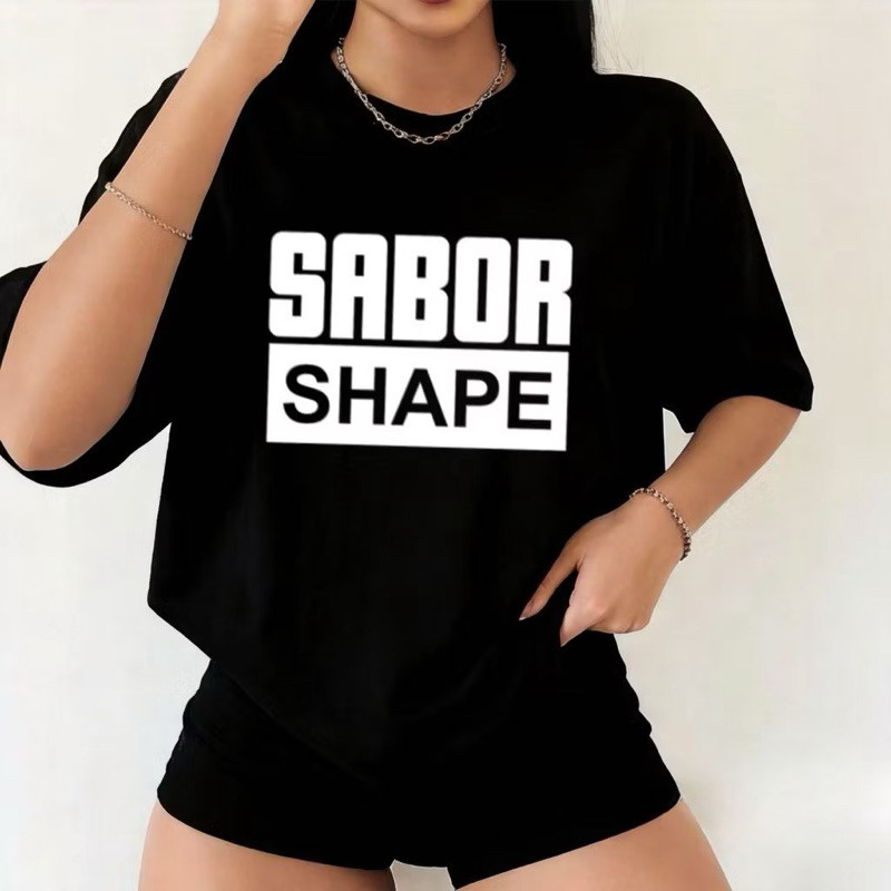 Camiseta Meme Sabor Shape Academia Musculação Fitness Unissex Estampada Treino Masculina Feminina Casual