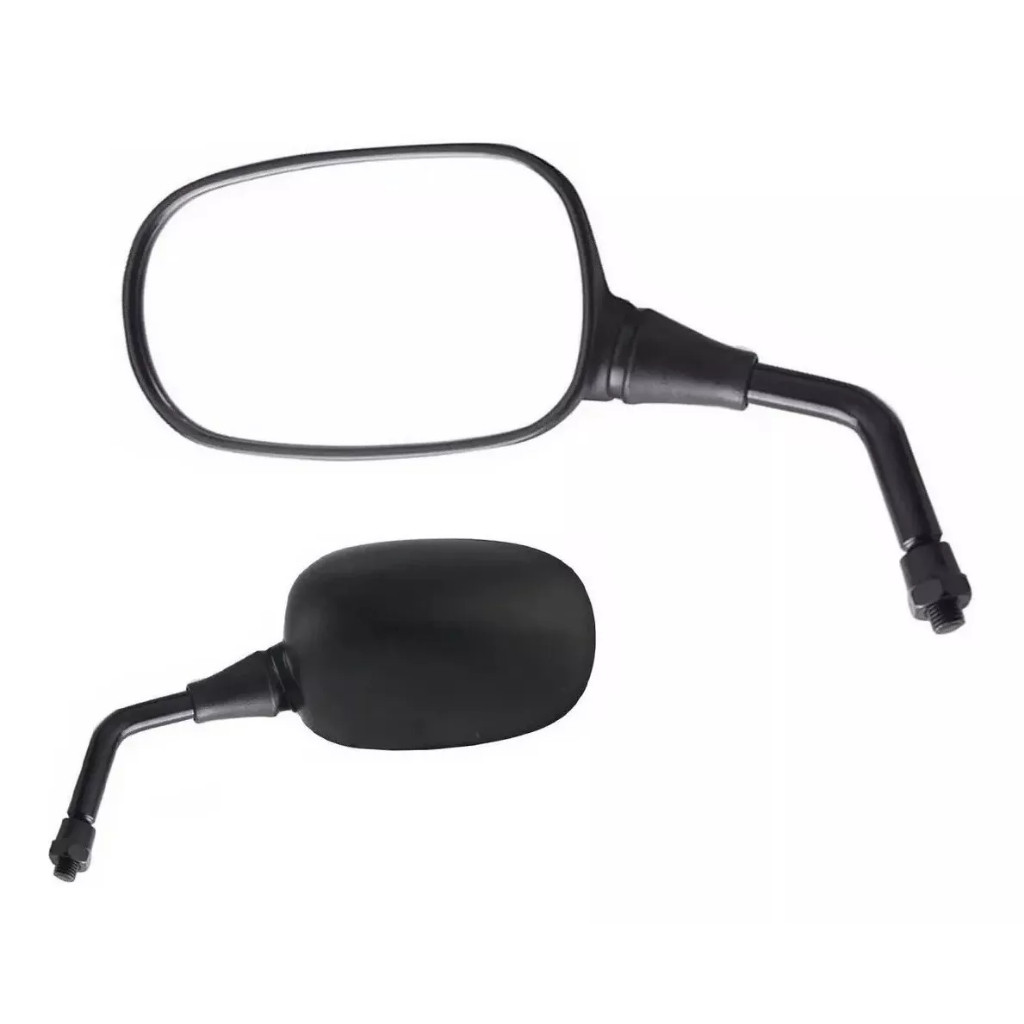 Par Espelho Retrovisor Modelo Honda Hornet 2008 - 2015 Lente Convexa Titan Fan Pop Biz Bros Cb300