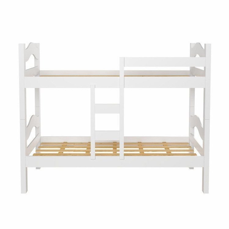 Beliche Solteiro 100% MDF com Grade de Segurança Absolut Yescasa Branco Branco · foto 2