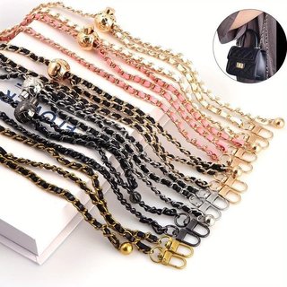 Correias De Corrente De Bolsa Ajustáveis , De Metal De 47 Polegadas , Substituição Para Alças Crossbody De Ombro