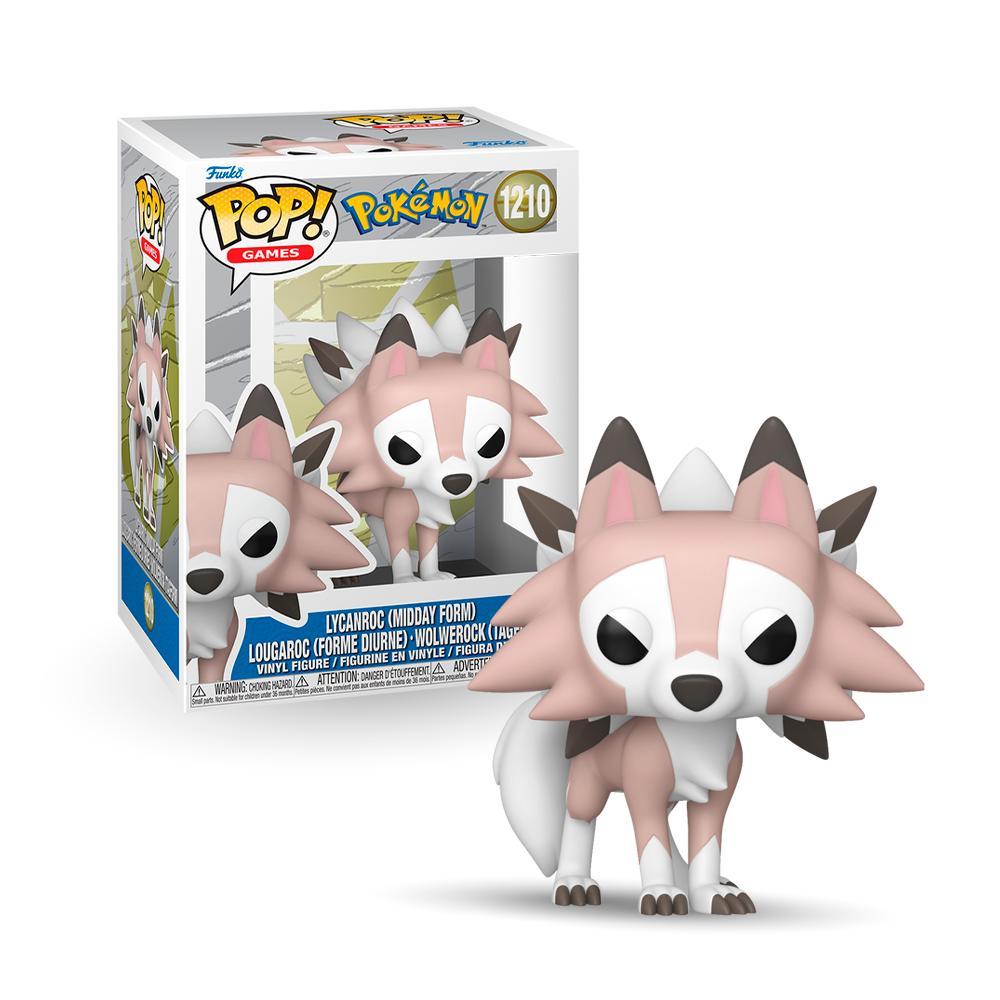 Boneco Funko Pop! Pokemon - Lycanroc (Forma Diurna)