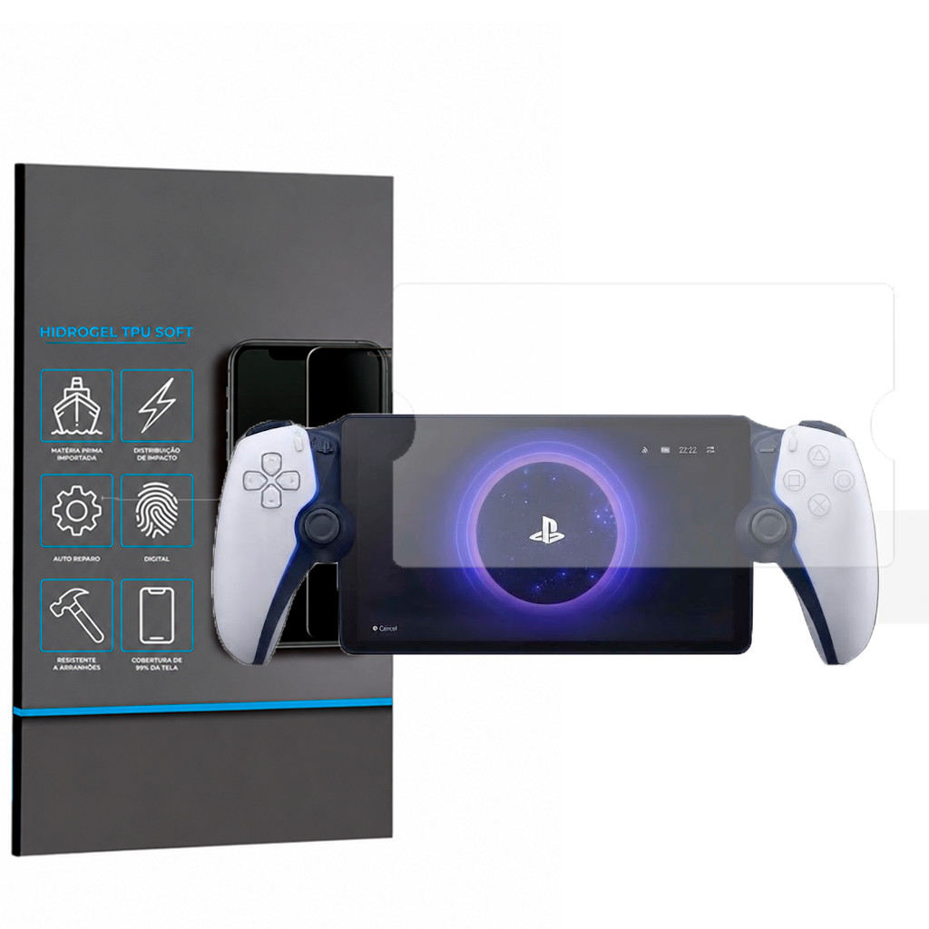 Película Hidrogel HD Frontal Para Video Game Sony PlayStation Portal