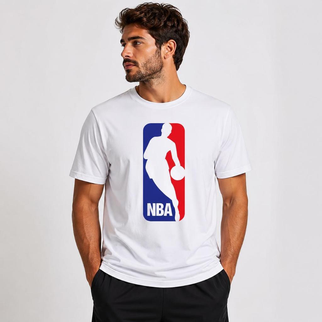 Camiseta Masculina 100% Algodão Estampada Esportiva Streetwear Casual Confortável Premium Manga Curta Jovem Moderna