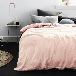 Nordic cor sólida puro algodão lavado colcha capa 1.5m cama 200x230 única peça única único duplo verão algodão colcha ca