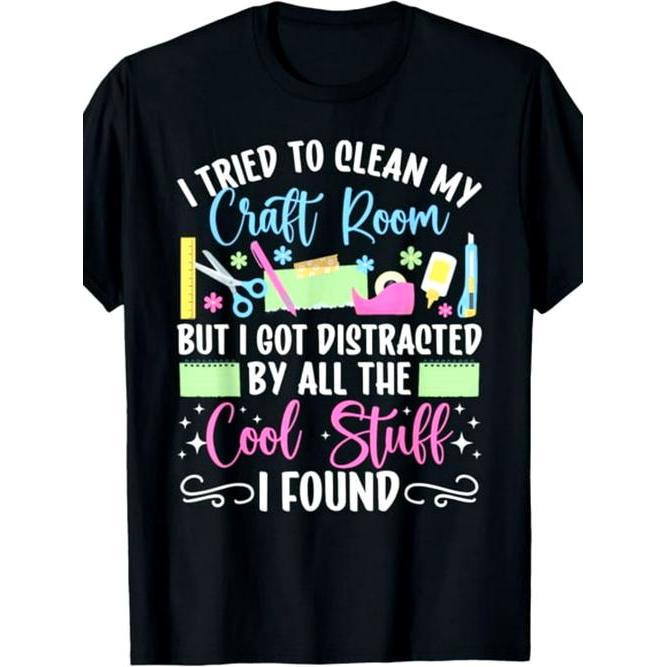 Camiseta Estampada Divertida Fofa Estilosa Confortável Tema de Artesanato Moda Casual Tendência Verão Premium