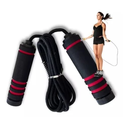 Corda De Pular Crossfit Profissional Fitness Academia Exercicios Treino Comprimento Ajustável