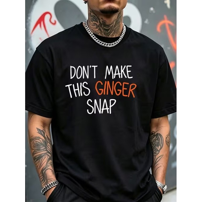 Camiseta Masculina Manga Curta Estampada Divertida Confortável Moderna Premium Estilosa para Moda Casual Tendência no