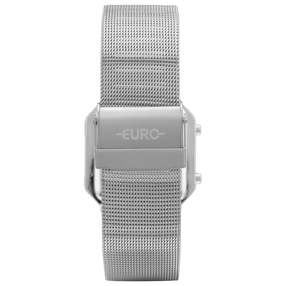 Relógio Euro Feminino Fashion Fit Glam Prata - EUJ8583AB/4K — imagem 2 de 2