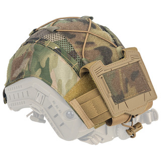 Capa tática camuflada para capacete, acessório de tecido de nylon para capacete FAST