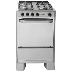 Fogão Suggar de Piso 4 Bocas Mesa Inox FGISL410PRIX