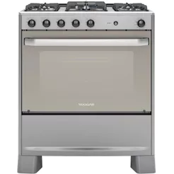 Fogão Suggar de Piso Select 5 Bocas Inox FGISL510PRIX