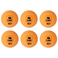 Kit com 6 Bolinhas de Tênis de Mesa Bel
