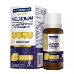 Melatonina em Gotas - 20ml Maracujá - Catarinense Nutrição