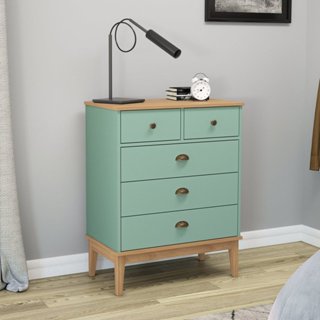 Cômoda para Quarto 5 Gavetas Colonial em Oferta na Shopee