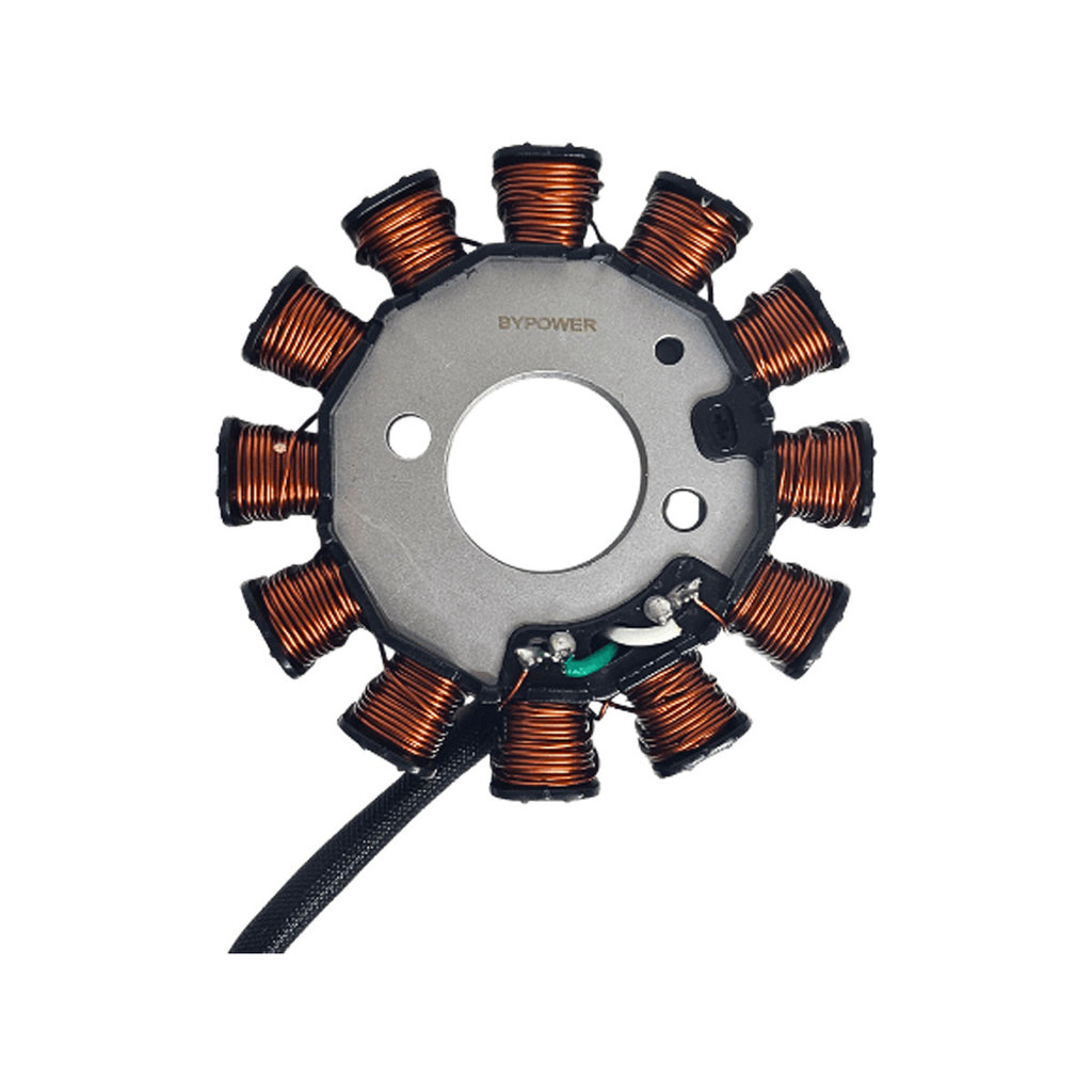 Estator com Bonina de Pulso para Moto Honda Biz 125 ES Flex 11...15 / Biz 125 EX Flex 11...15