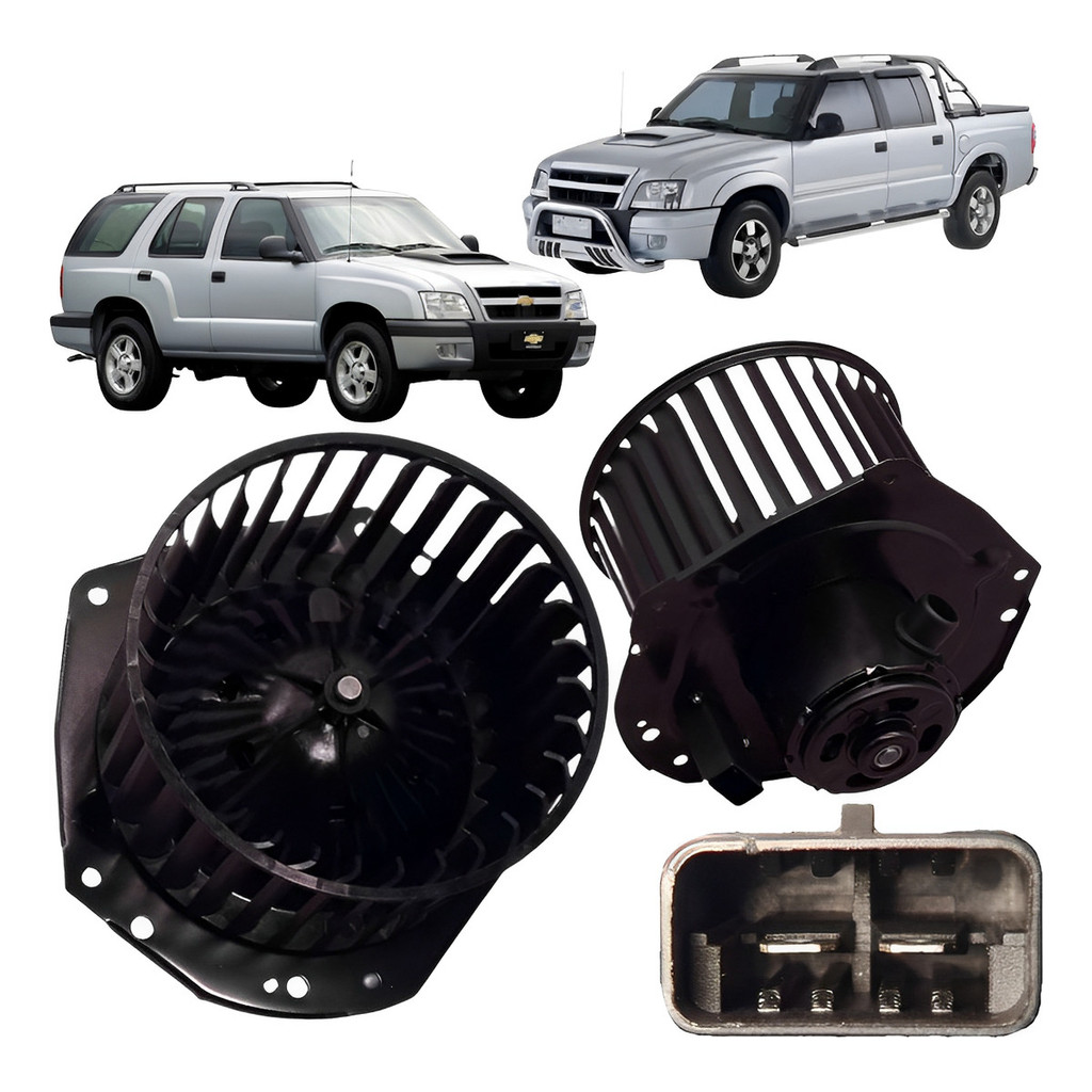 Motor Ventilador Ar Condicionado Gm Blazer S10 2.4 2001-2011