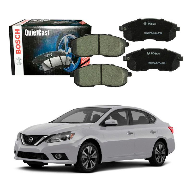 Pastilha Traseira Cerâmica Nissan Sentra 2.0 2017 A 2019