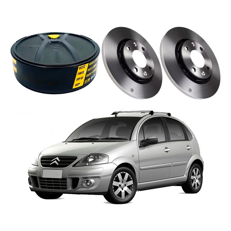 Disco Freio Dianteiro Fremax Citroën C3 1.4 2003 A 2012