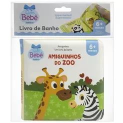 Amiguinhos Um Livro de Banho | Amiguinhos do Zoo | Livro de Banho