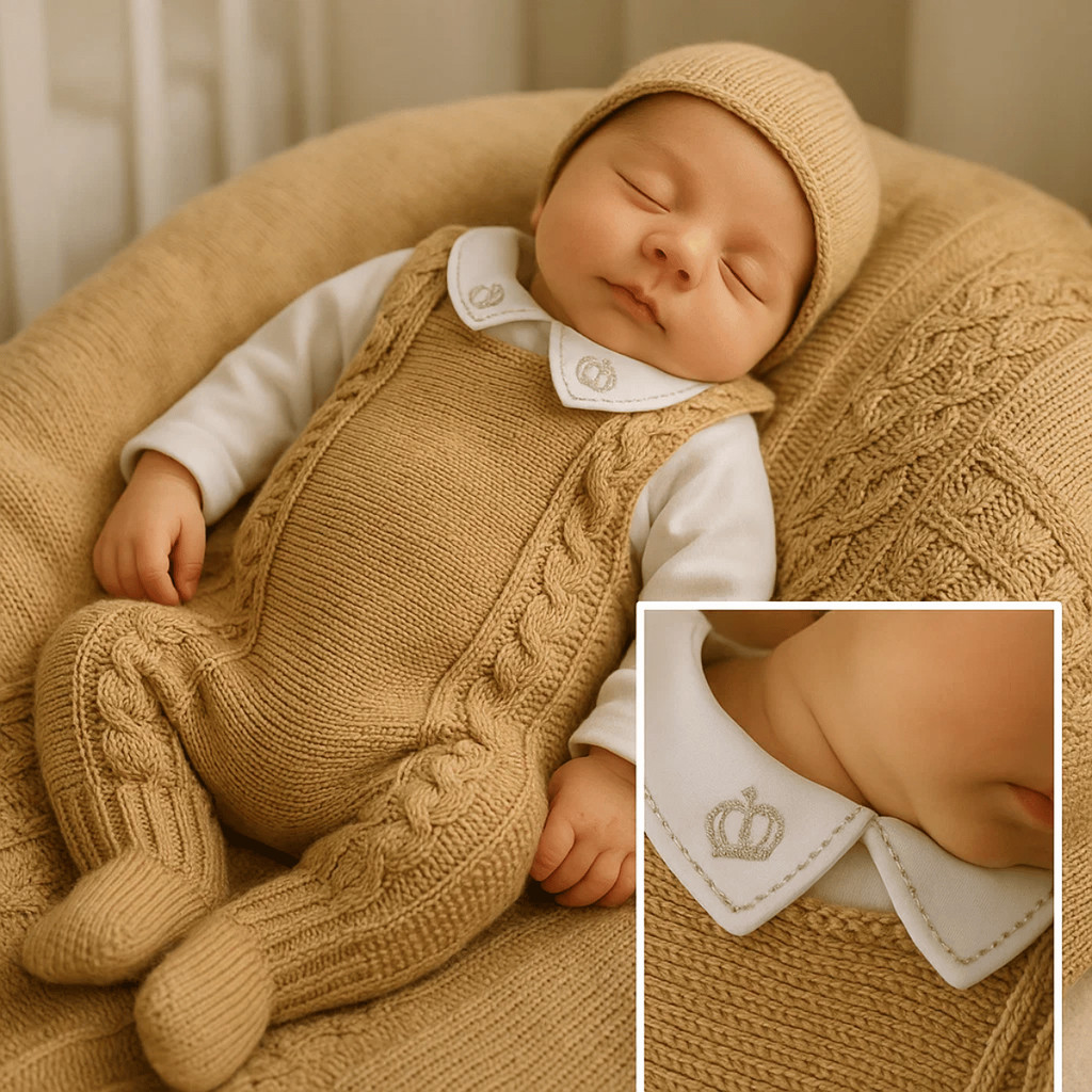 Saída de Maternidade Kit Trico para Bebês - Menina e Menino em Oferta na Shopee