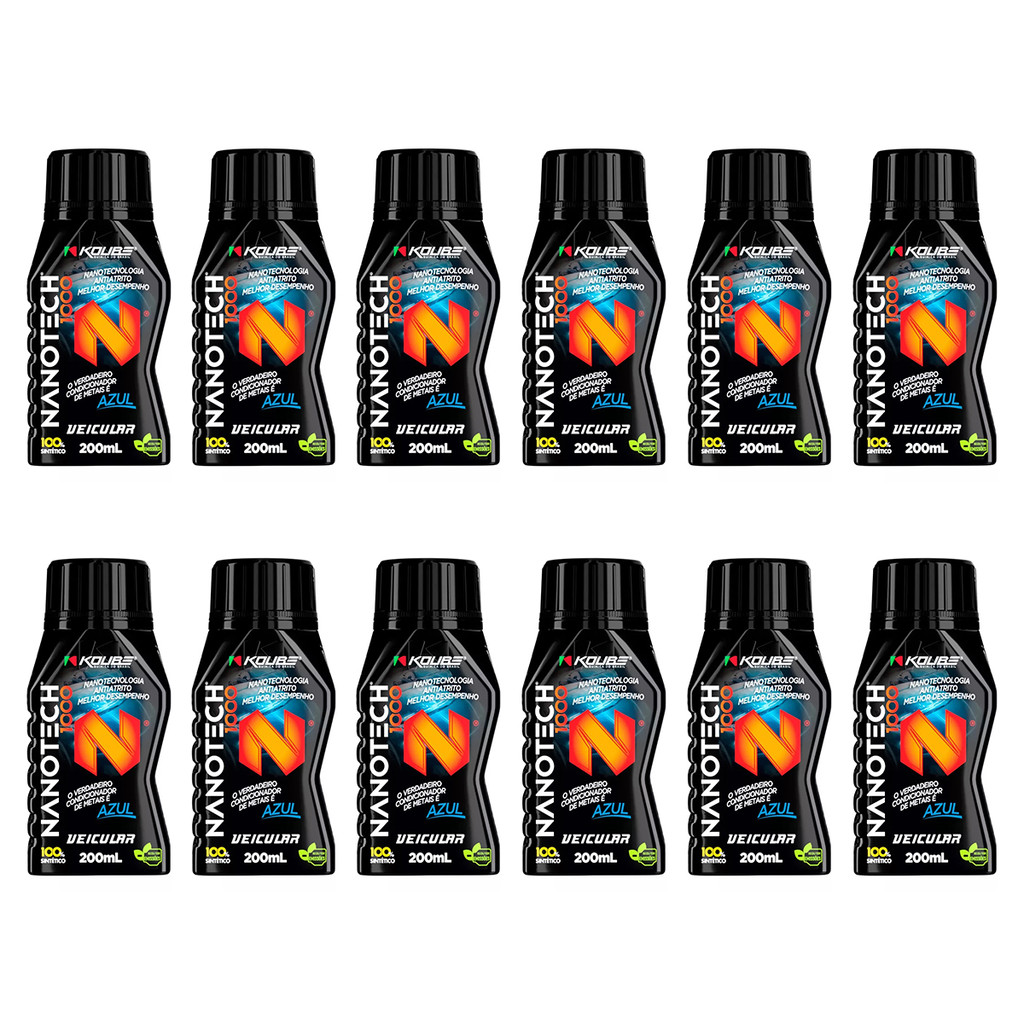 Koube Nanotech 1000 Condicionador Metais Kit 12 Motores e Diferenciais