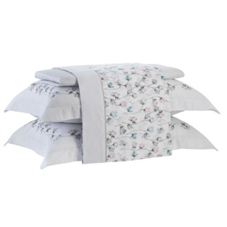 Jogo De Cama 300 Fios Satinée Kacyumara Jessi em Oferta na Shopee