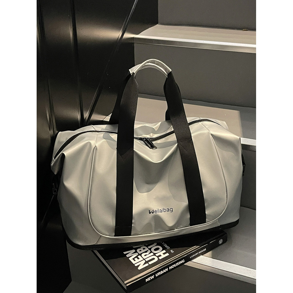 Bolsa de viagem de curta distância, leve, grande capacidade, masculina, feminina, viagem, bagagem, armazenamento, viagem