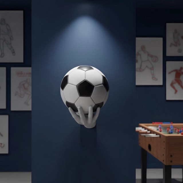 Suporte Decorativo em Formato de Mão 3D | Porta Controle, Fone, Óculos, Joias e Objetos | Organizador Multiuso