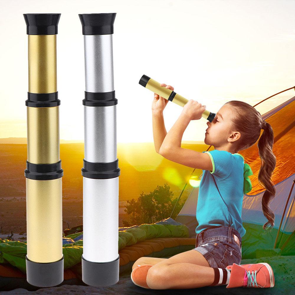  Pirata Spyglass Presentes 35mm Telescópio Vintage Zoomable Binóculos De Aventura Para Acampamento Ao Ar Livre
