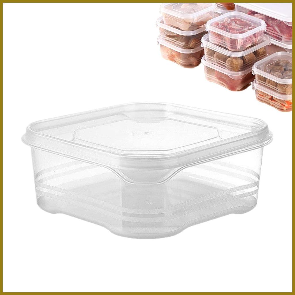 Organizadores E Armazenamento De Geladeira , Transparente , Hermético , Empilhável , Organizador De Caixa De Alimentos P
