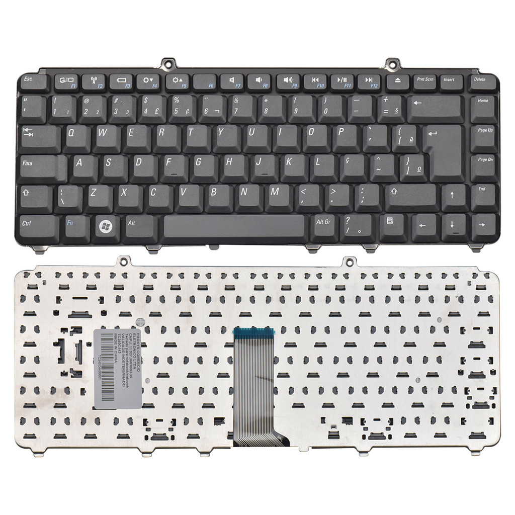 Teclado para Notebook Dell Vostro 1500 ABNT2 - F2 WI-FI
