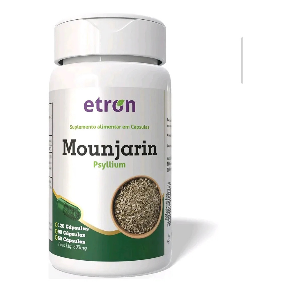 Psyllium Em Caps | Uso Adulto | Produto Original 60 Caps