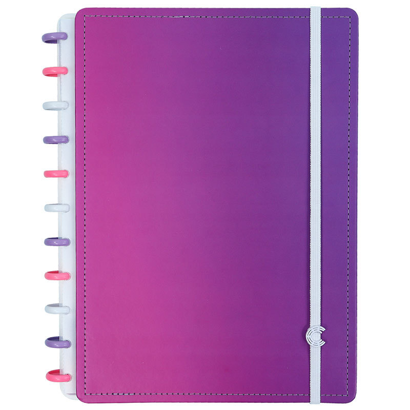 Caderno inteligente grande Ultraviolet by Yasmin Galvão CIGD4110