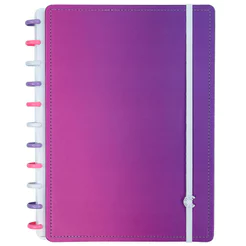 Caderno inteligente grande Ultraviolet by Yasmin Galvão CIGD4110