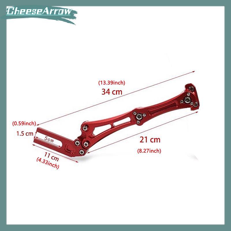 CC Paralama Braet Extension Ra CNC Liga De Alumínio Alongada Thiened Para Pára-Choques De Motocicleta BR