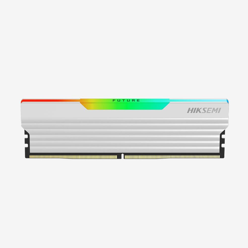 Memória Hiksemi Future RGB, DDR4, 8GB, 3200MHz, Branco