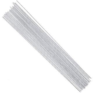 Fios Florais Brancos CCINEE 26 Gauge com Haste de 16 Polegadas para Artesanato de Floristas, Pacote com 100 Unidades
