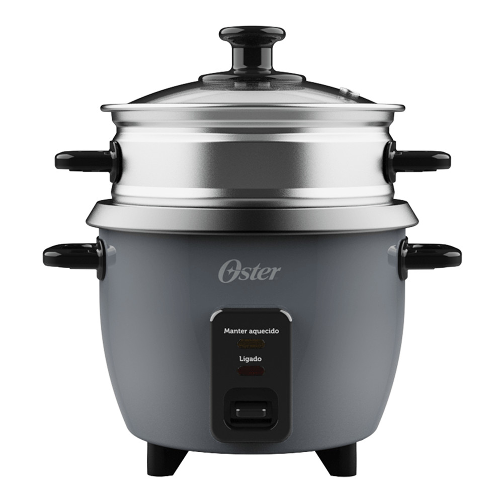 Panela Elétrica de Arroz 0,6L Oster Grafite