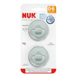 Chueta Nuk Comfy Duet Silicone 0 a 6 Meses 2 Unidade