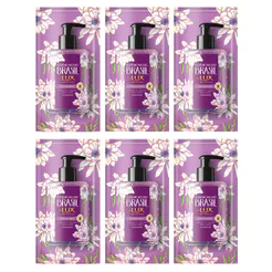 Kit 6 Sabonete Líquido Refil Lux Essências do Brasil Dama-da-Noite 240ml