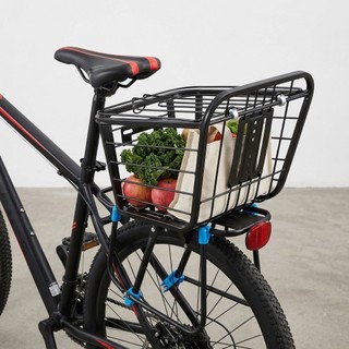 Rack De Carga De Aço Para Cesta Traseira De Bicicleta Dobrável Resistente Bicicletas Dobráveis De Estrada De Montanha