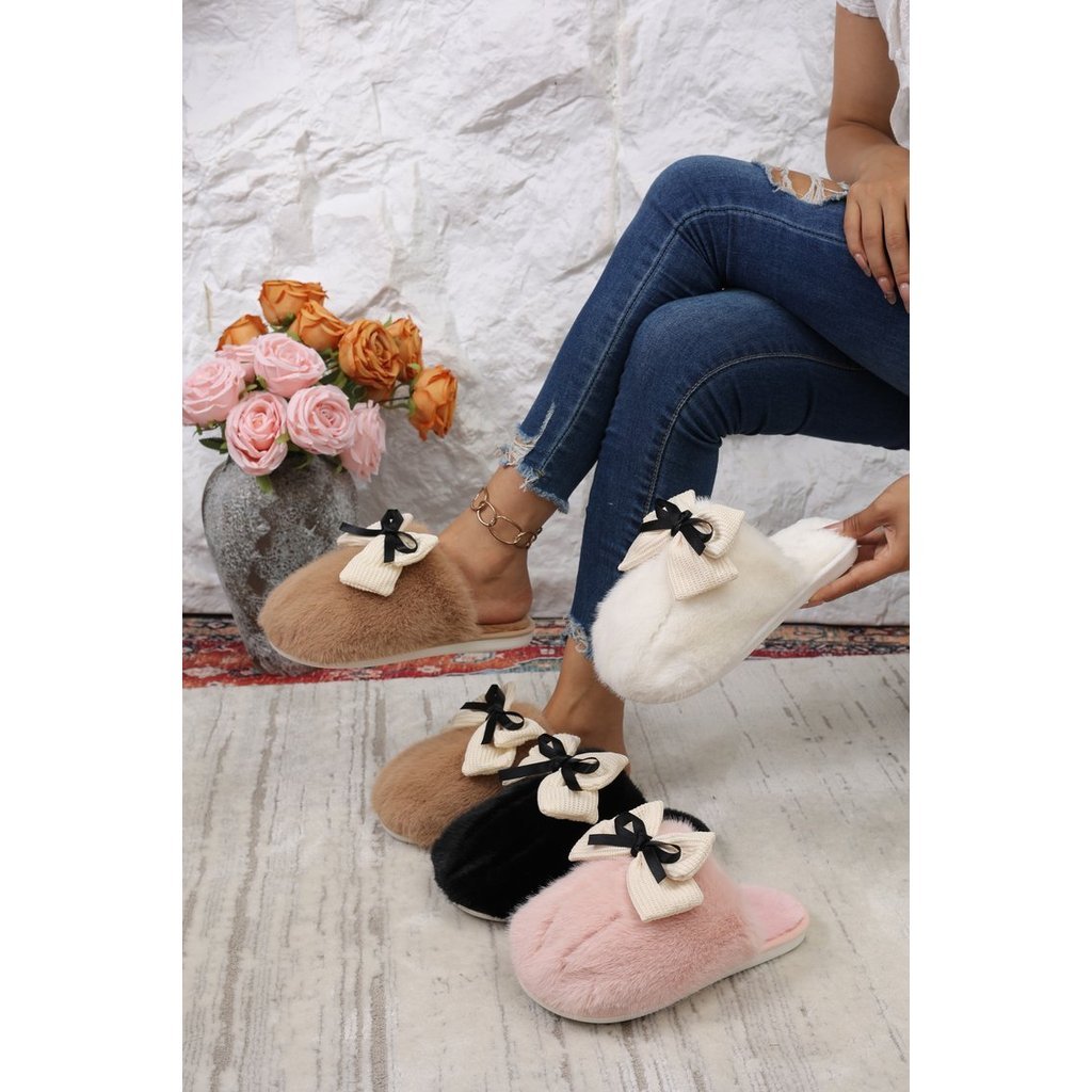 Chinelos femininos, chinelos peludos, peludos, sapatos deslizantes, chinelos, sapatos baixos, sapatos unissex, sapatos c