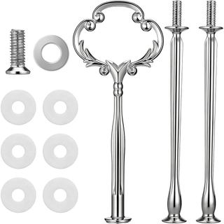 Kit de Ferragens para Bandeja de Servir de 3 Níveis, Kit de Ferragens para Suporte de Bolo de 3 Níveis, Suportes para Pr