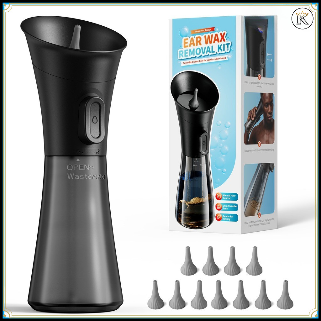Máquina Lavadora De Ouvido Elétrica Portátil Limpador De Irrigador De Lavagem Seguro Dispositivo Suave Para Remoção De C