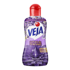 Veja Limpador Ametista Lavanda Equilíbrio Gotas de Perfume Frasco 100ml