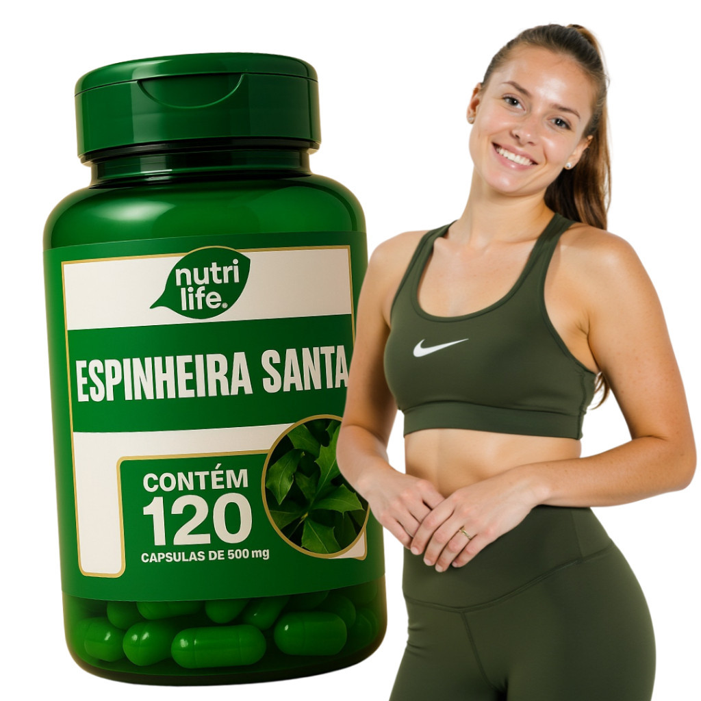 Natural Espinheira Original 120 Cápsulas 500mg - Sáude e Bem-Estar CHA SAÚDE ESTOMACAL